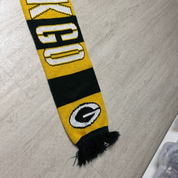 Green Bay Packers Scarf Go Pack Go Raise your voices - Picture 3 of 8